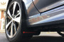 Rally Armor 17-23 Subaru Impreza 4D/5D Red UR Mud Flap w/White Logo