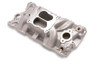 Edelbrock Manifold SBC 23-Degree Marine RPM 1955-1986 w/ Brass