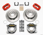 Wilwood Forged Dynalite P/S Park Brake Kit Red Chevy 12 Bolt-Spec 3.15in Bearing
