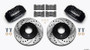 Wilwood DPHA Front Caliper & Rotor Kit Drilled Honda / Acura w/ 262mm OE Rotor