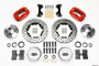 Wilwood Forged Dynalite Front Kit 11.00in Drilled-Red WWE ProSpindle