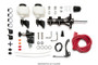 Wilwood Tandem Remote M/C Kit w L/H Bracket & Prop Valve - 7/8in Bore Black-W/Pushrod