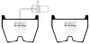 EBC 17-18 Audi  RS3 Redstuff Front Brake Pads