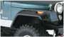 Bushwacker 59-83 Jeep CJ5 Cutout Style Flares 4pc - Black