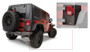 Bushwacker 07-18 Jeep Wrangler Trail Armor Rear Corners - Black
