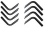 Lund 01-05 Ford Explorer Sport Trac EZ Running Board Mounting Bracket Kit - Brite