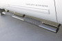 Lund 07-17 Chevy Silverado 1500 Crew Cab 5in. Oval Straight SS Nerf Bars - Polished