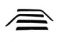 AVS 06-10 Jeep Commander Ventvisor Outside Mount Window Deflectors 4pc - Smoke