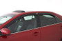 AVS 07-12 Nissan Versa Hatch Ventvisor Outside Mount Window Deflectors 4pc - Smoke