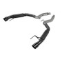 Flowmaster 15-23 Mustang BASE SS Outlaw Axle-Back Exhaust System - Black