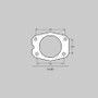 Baer Brakes 05-14 Ford Mustang 14in Pro+ Rear SDZ Brake Kit - Grabber Blue