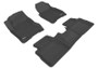 3D MAXpider 08-13 Nissan Rogue Kagu Black Full Set