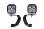 Diode Dynamics 10-21 Toyota 4Runner SS3 LED Ditch Light Kit - Pro White Combo