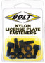License Plate Bolts/nuts 4/pk