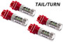 Diode Dynamics 07-13 GMC Sierra 1500 Rear Turn/Tail Light LED 3157 Bulb HP48 LED - Red Set of 4