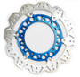 EBC 05-07 Yamaha YZF-R6 310mm Rotor Front Left/Right Vee Floating Blue Rotor