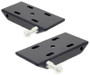 RockJock YJ Heavy Duty Spring Plates w/ Sway Bar Mounts 2 1/2in Wide Springs
