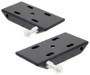 RockJock YJ Heavy Duty Spring Plates w/ Sway Bar Mounts 2 1/2in Wide Springs
