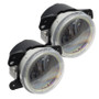 Oracle Lighting 07-09 Jeep Wrangler JK Pre-Assembled LED Halo Fog Lights -Red