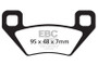 EBC 05-09 Arctic Cat ATV 250 2x4 Utility Front Left/Right FA-SFA-X Brake Pads