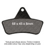 EBC 99-04 Arctic Cat ATV 250 2x4 Utility Front Left/Right FA-SFA-X Brake Pads