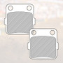 Renthal 93+ Yamaha YZ65-85 Front/ Rear Works Brake Pads