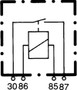 Hella Relay Mini Iso 4 Pole 12V Spst