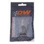 DeatschWerks 6AN Male Flare to 6AN Male Flare 90-Degree Fitting - Anodized Matte Black