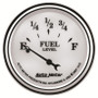AutoMeter Gauge Fuel Level 2-1/16in. 240 Ohm(e) to 33 Ohm(f) Elec Old Tyme White II