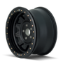 Dirty Life 9302 Roadkill Race 17x9/5x127 BP/-14mm Offset/71.5mm Hub Matte Blk Wheel - Beadlock