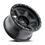 Dirty Life 9315 Compound 17x9 / 5x127 BP / -12mm Offset / 78.1mm Hub Matte Black Wheel