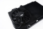 CSF 01-07 Mitsubishi Evo 7/8/9 Full-Slim Radiator w/12in Fan & Shroud/-16AN - Black