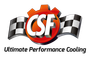 CSF 01-07 Mitsubishi Evo 7/8/9 Full-Slim Radiator w/12in Fan & Shroud/-16AN - Black