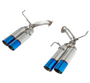 Remark 2022+ Subaru WRX BOSO Edition Axle Back Exhaust w/ Burnt Stainless Tip