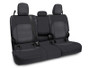 PRP 2020+ Jeep Gladiator JT Rear Bench Cover with Leather Interior - Black/Grey