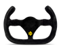Momo MOD27/C Steering Wheel 270 mm - Black Suede/Black Spokes
