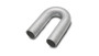 Vibrant 321 Stainless Steel 180 Degree Mandrel Bend 2.25in OD x 3.375in CLR 18 Gauge Wall Thickness