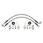 Wilwood flexline kit 16IN. 90 deg -3 male to M10-1.0 BF M10-1.0 banjo