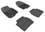 3D MAXpider 08-12 Chevrolet Malibu Kagu Black Full Set (2 EYELETS)
