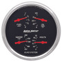 AutoMeter Gauge Quad 5in. 0 Ohm(e) to 90 Ohm(f)Elec Designer Black