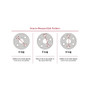 Baer Brakes .500in 5x4.25/5x4.50/5x4.75 5-Lug Aluminum Wheel Spacers - Set of Two