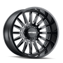 Mayhem 8114 Utopia 20x9 / 5x127 BP / 0mm Offset / 71.5mm Hub Black w/ Milled Spokes Wheel