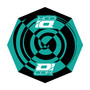 D'cor Umbrella Teal/black
