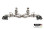 Corsa 2020-2025 Chevrolet Corvette C8 RWD 3in Delete 4 Valve Cat-Back w/NPP w/4.5in CF Polished Tips