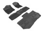 3D MAXpider 11-14 Chevrolet Suburban w/ Bucket 2nd Row Kagu Black Full Set