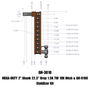 Gen-Y Mega Duty 2in Shank 22.2in Drop 1.5K TW 10K Hitch w/GH-0100 Stabilizer Kit