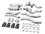 AWE Tuning SwitchPath Cat-Back Exhaust for BMW G8X M3/M4 - Diamond Black Tips