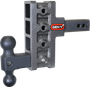 Gen-Y Mega Duty 2in Shank 5in Offset Drop 1.5K TW 10K Hitch w/GH-031 Dual-Ball