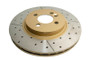 DBA 07-16 Mini Cooper S Front Drilled & Slotted Street Series Rotor