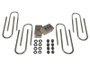 Tuff Country 03-13 Ram 2500 / 03-22 3500 4wd (w/3.5 or 4in Rear axle) 2in Rear Block & U-Bolt Kit